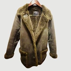 Abercrombie & Fitch Women’s Faux Shearling Coat